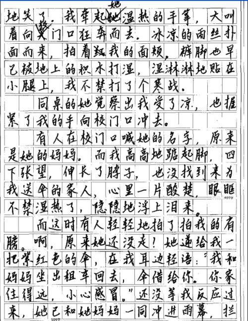 2009年上海市中考满分作文：和你们在一起_900字
