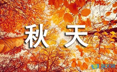 [秋天童话]美丽的秋天_600字