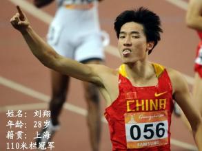 我最喜欢的奥运冠军刘翔250字