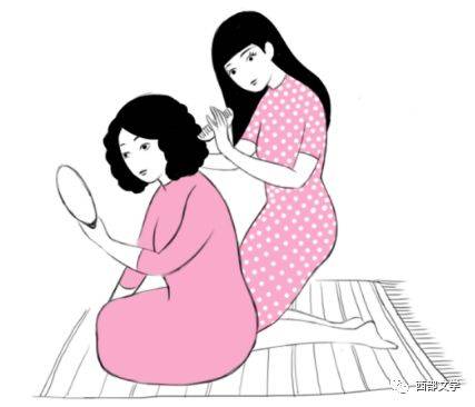 第一次梳妈妈的头发
