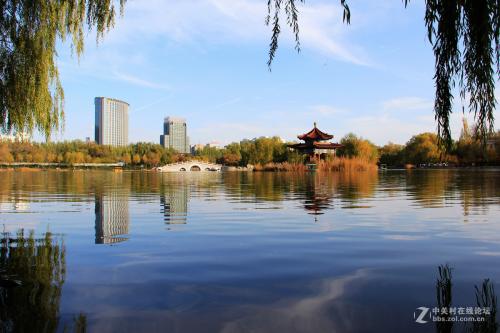 青城公园湖