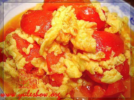不同的西红柿炒鸡蛋