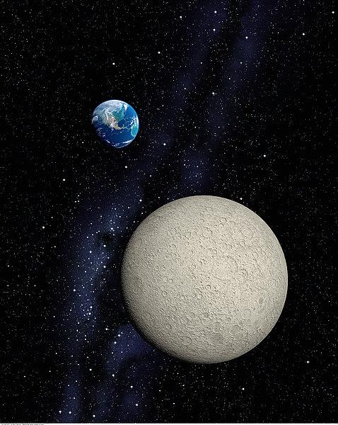 地球与月球之间的对话