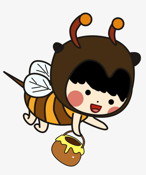 可爱的小黄蜂