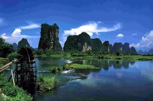 我爱桂林的山水