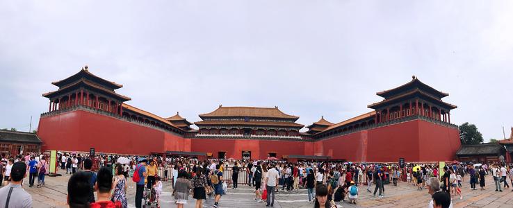 我最喜欢北京的紫禁城