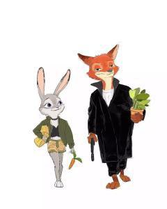 小狐狸和小白兔