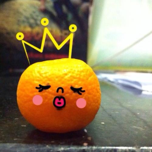 可爱的小橘子