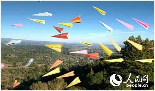 校园纸飞机比赛
