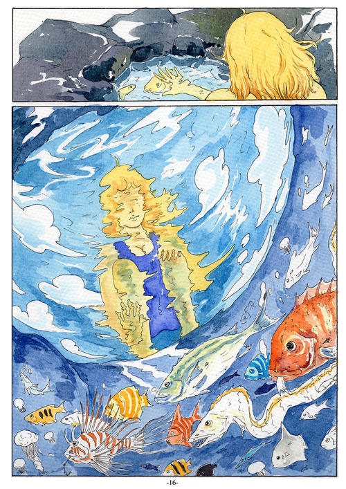 大鱼和小鱼的童话