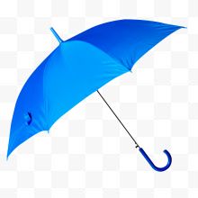 蓝色伞