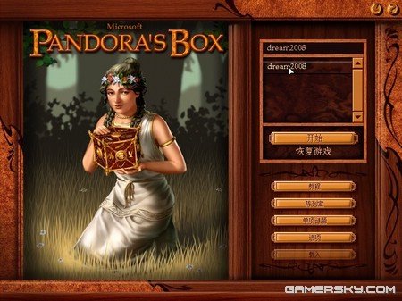 Pandora魔术盒在生命的碎片中的时间