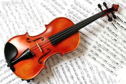 我和小提琴在一起
