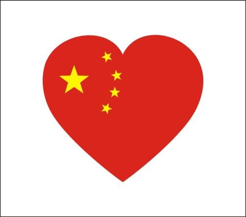 红色中国心脏