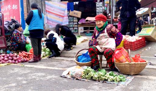 街头卖蔬菜