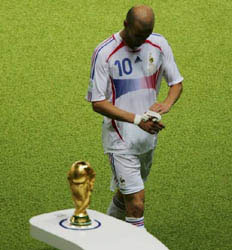 我和世界杯 - 我想念Zidane _150字