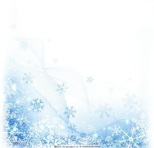 雪景上的构图：冬天天使 - 雪花_700字