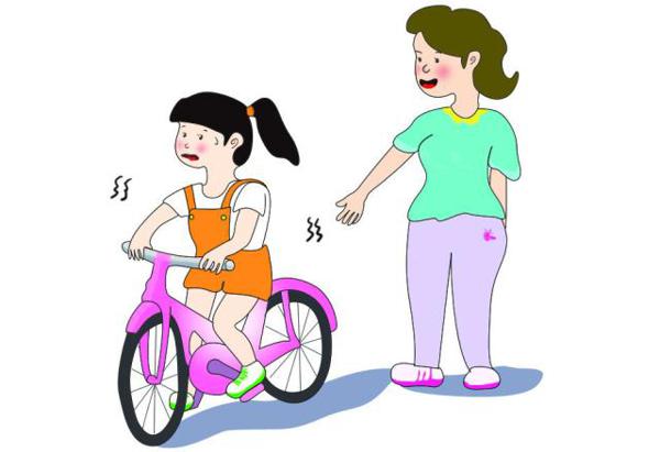 四年级作文：第一次学骑自行车