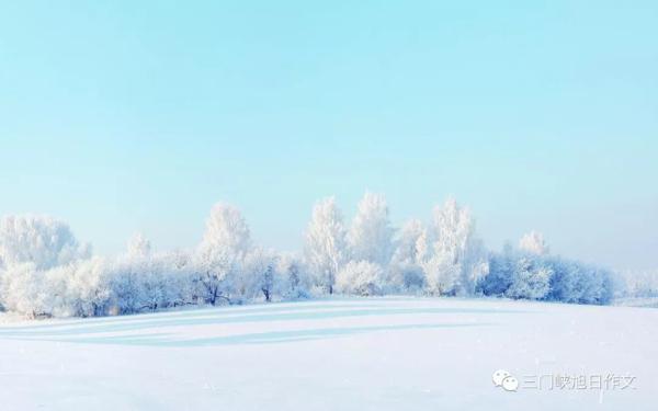 【作文素材】【小学作文素材】描写冬天的雪优美作文句子