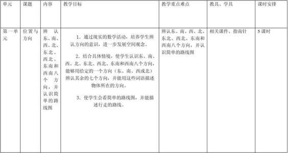 数学三年级教学计划下册