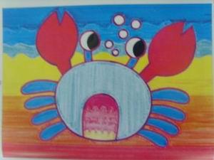 幼儿园中班《画螃蟹》美术教案