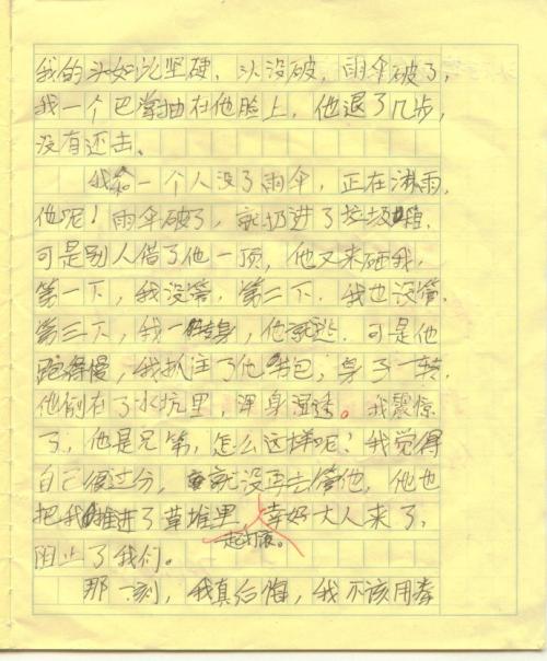 一年级写人作文：我的姐妹_450字