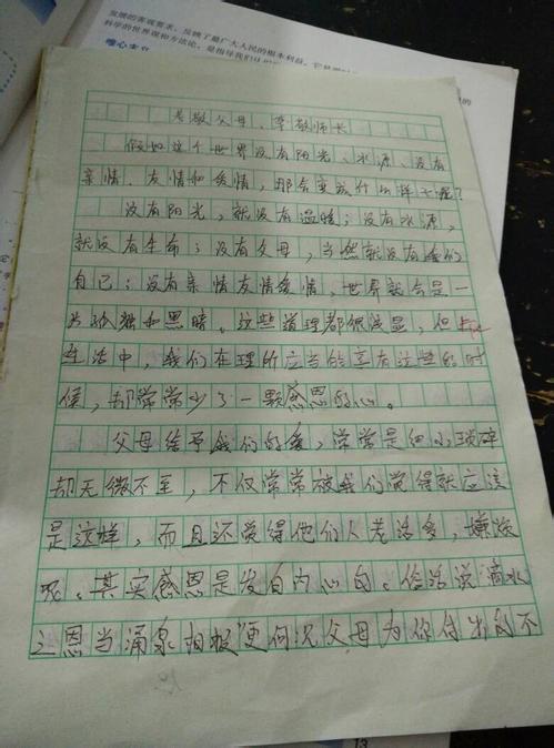 谈美-优秀记叙文800字