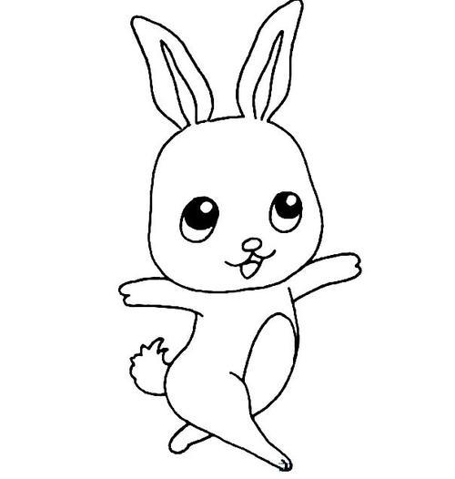 瞧！那只可爱的兔子 可爱的兔子500字作文