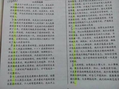 大合唱比赛有感 我的感想作文600字