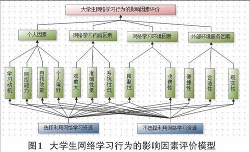 大学生网络学习行为的评价指标体系论文