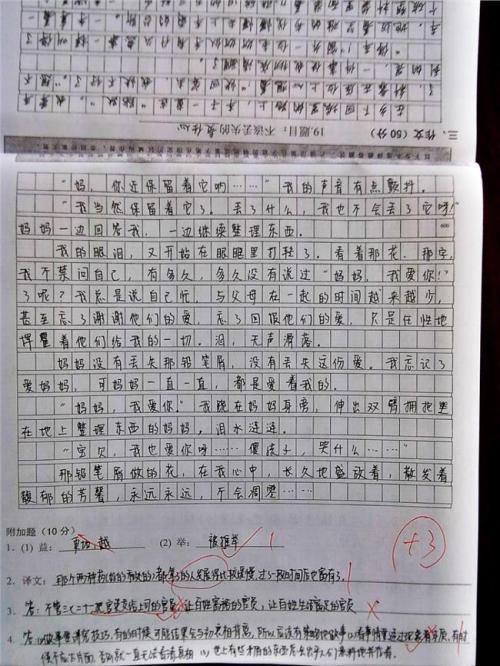 06年中考江苏优秀作文评析_2000字