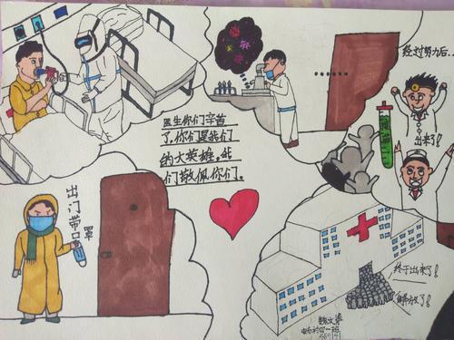 【战疫镜头】兰州晨报征集以抗击疫情为主题的学生绘画及作文 10