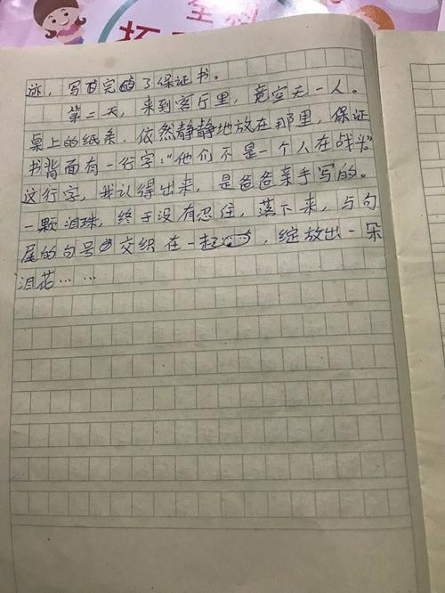 【温暖】松潘：10岁儿子两篇作文让一线父母流泪 2