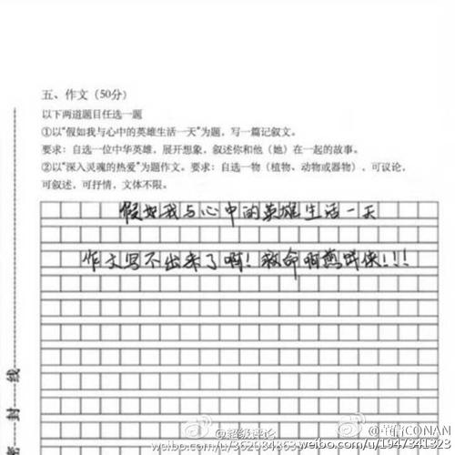 2013浙江高考零分作文：青春三句_800词