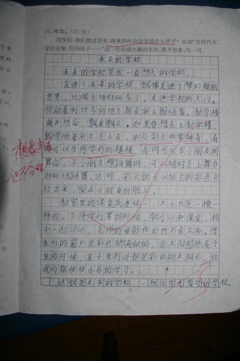 2013年海南省高考全场作文：悲伤的周末_650字