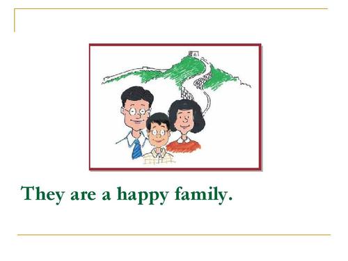 三年级英语作文：Happy Family_400字