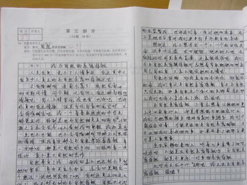 2008年湖南省高考优秀作文“历史铜镜中的亮点” _650字