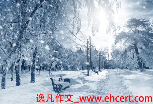 天气描述：下雪了800字