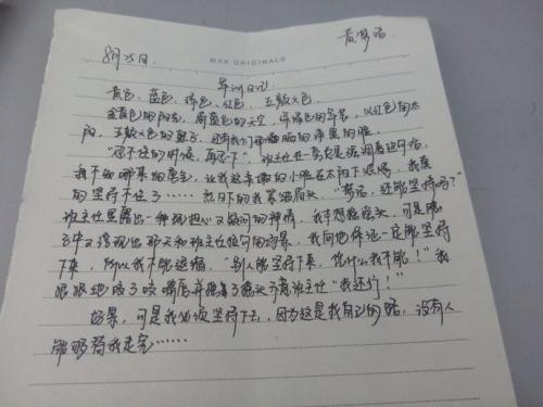 【2013暑期作文】军训日记_550字