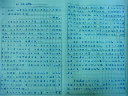 简单而最漂亮的600个字