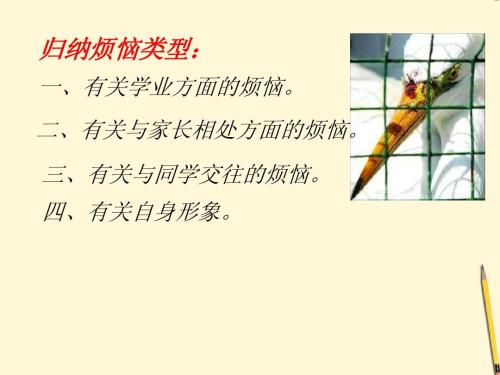 [我的烦恼]阳光和我_550字