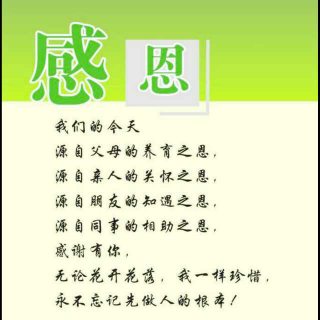 永远感激_600字