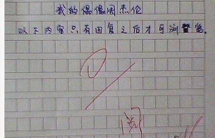 [我的偶像]我的老师500字