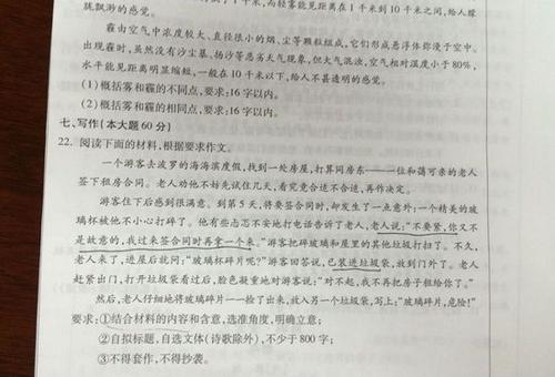 2004重庆高考作文专题