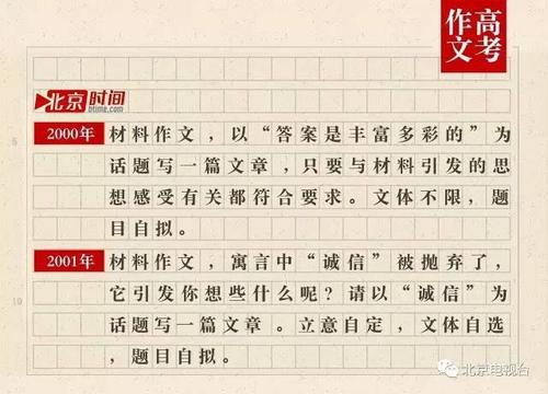 2002年北京高考优秀作文：规则与道德_750字