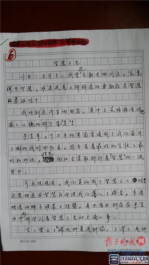 2014年上海高考零分作文：沙漠中的自由
