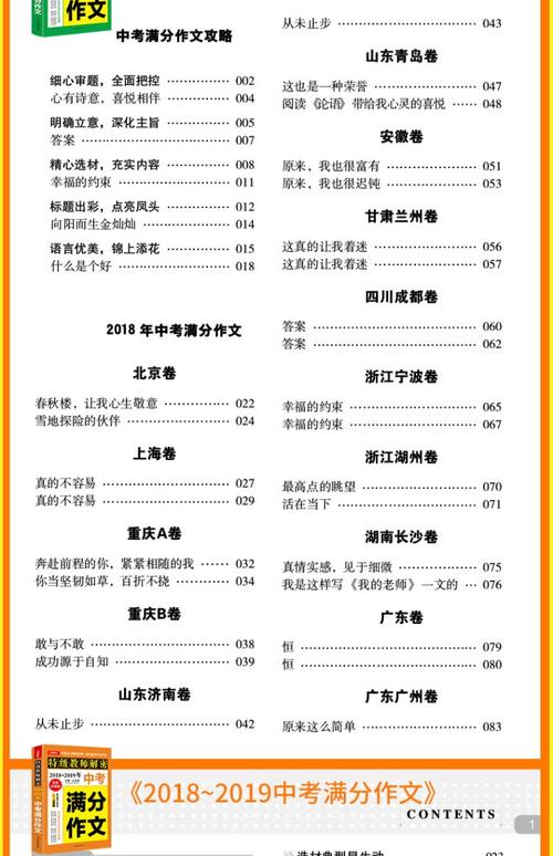 2019年广东省东莞市高中入学考试中文满分（已发行）
