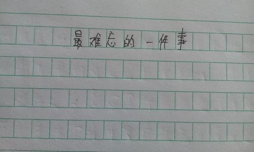 我表哥_350字