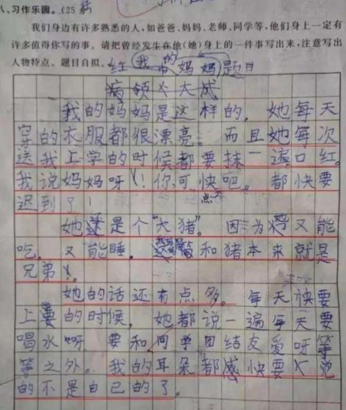 关于同学打架的作文