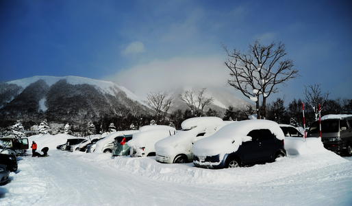 冬天的北海道，童话世界